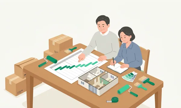 인테플랜 소개 일러스트